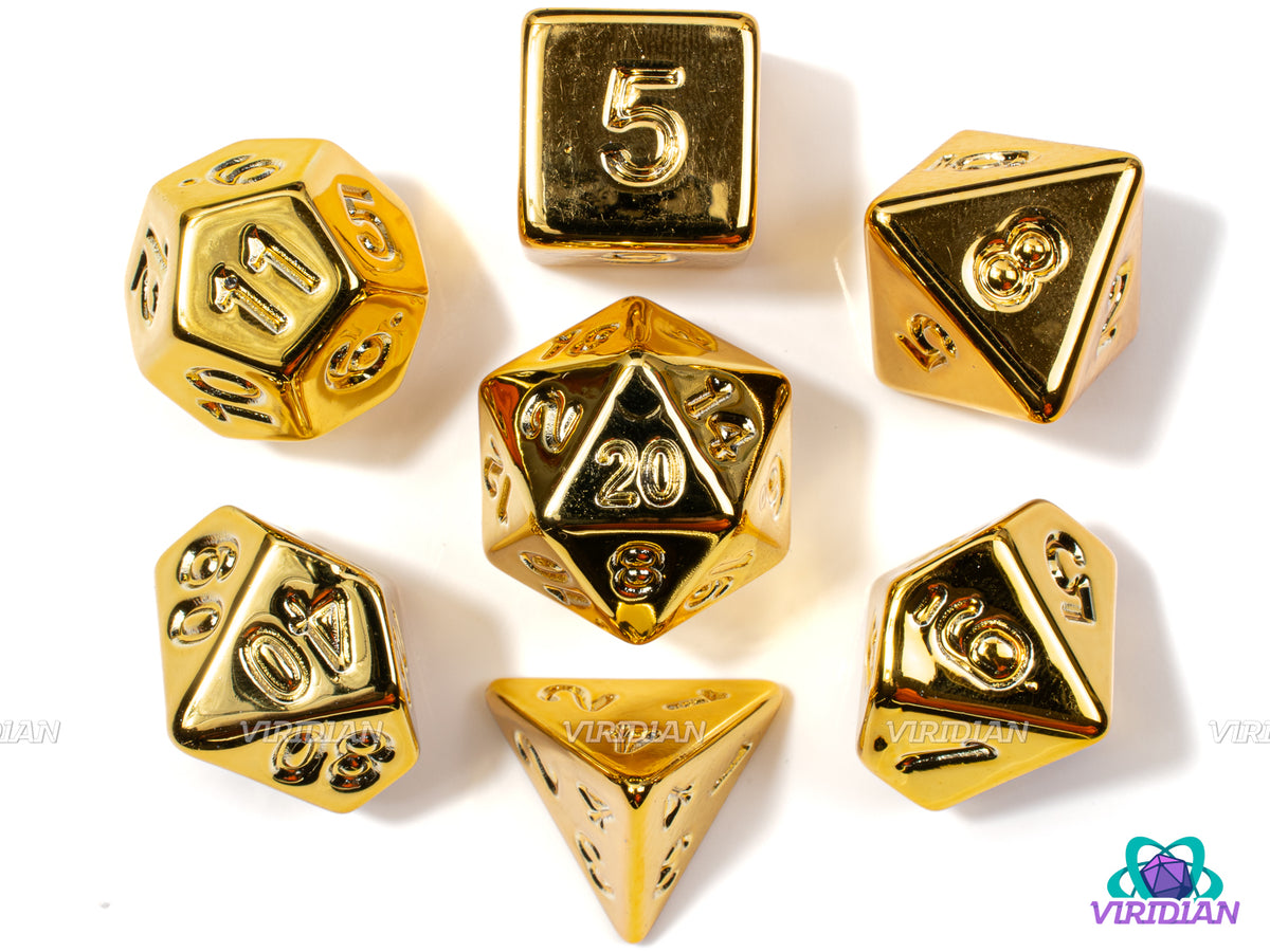 Gold Electroplate | Shiny Lightweight Yellow-Gold Metallic Look