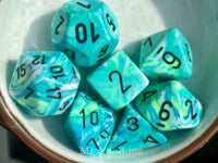 Hidden Wonders | Chessex Mystery Set | 7 Piece Polyhedral Set