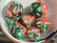 Hidden Wonders | Chessex Mystery Set | 7 Piece Polyhedral Set