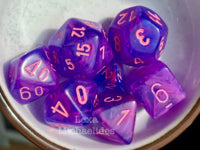 Hidden Wonders | Chessex Mystery Set | 7 Piece Polyhedral Set