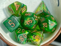 Hidden Wonders | Chessex Mystery Set | 7 Piece Polyhedral Set