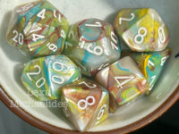 Hidden Wonders | Chessex Mystery Set | 7 Piece Polyhedral Set