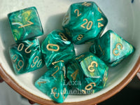 Hidden Wonders | Chessex Mystery Set | 7 Piece Polyhedral Set