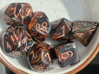 Hidden Wonders | Chessex Mystery Set | 7 Piece Polyhedral Set
