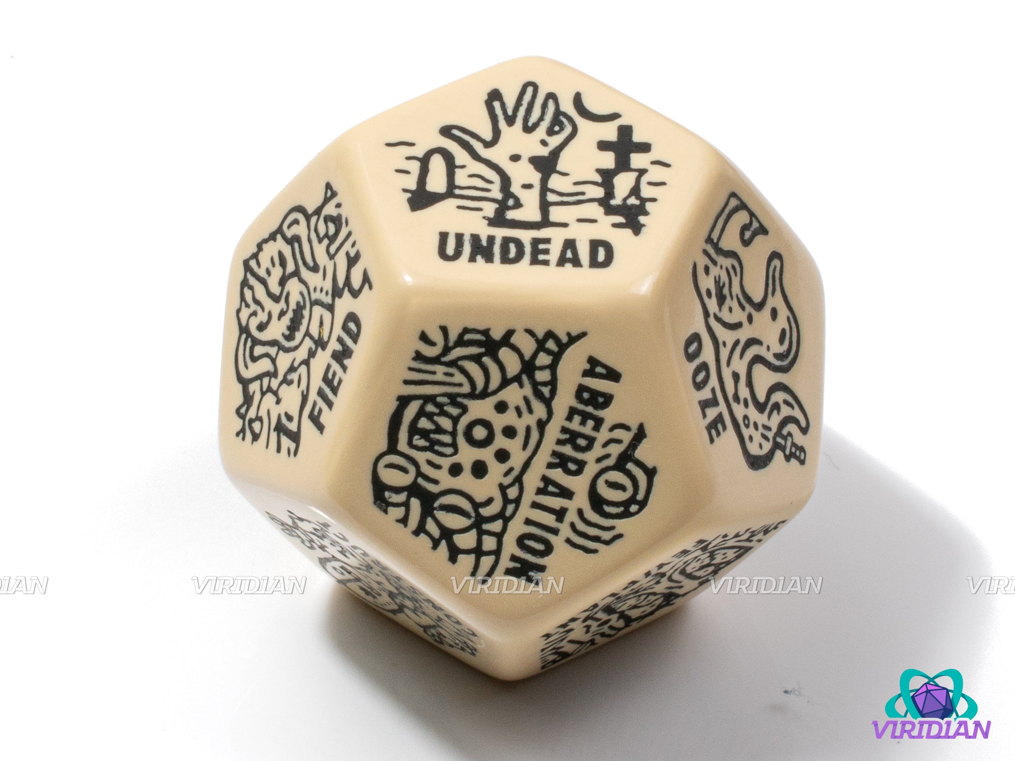 Monster Generator Die 2.0 | D&D Random Encounter Creation Dice, Enemie –  Viridian Dice