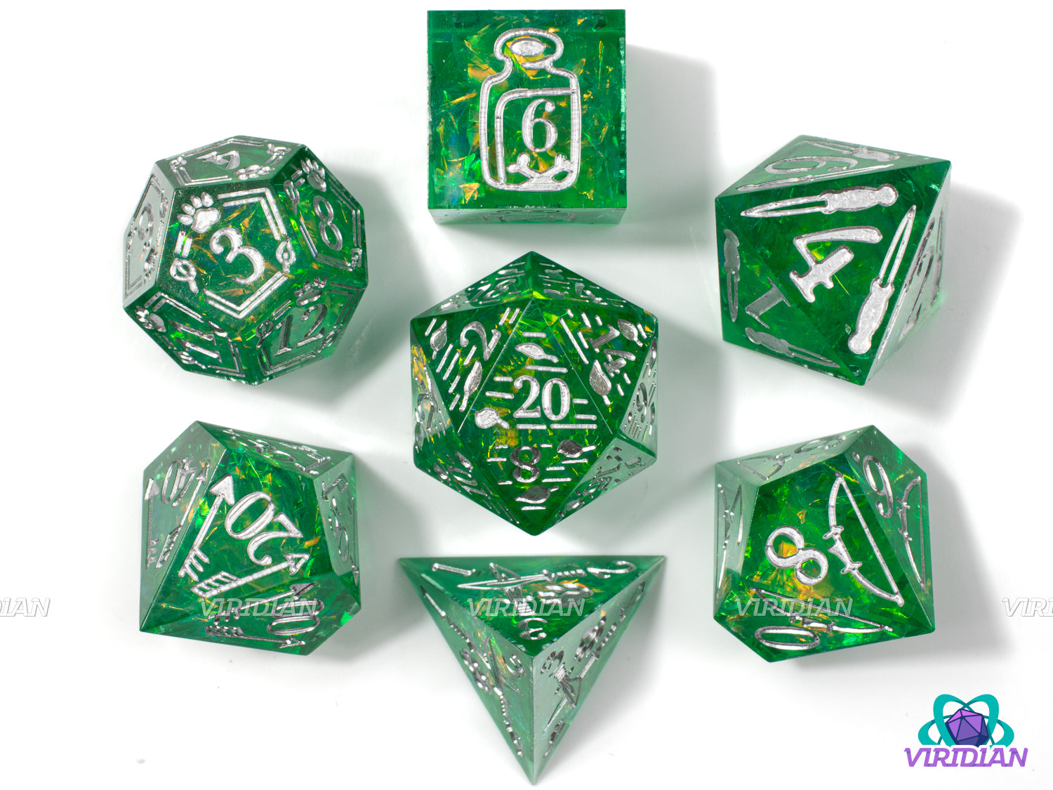 Ranger (Deep Green) | Holographic Foil, Yellow Sharp-Edged