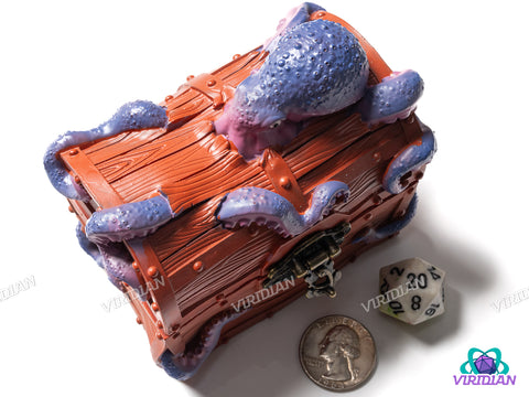 Octopus Dice Chest | Treasure Box | Dice Storage Accessory