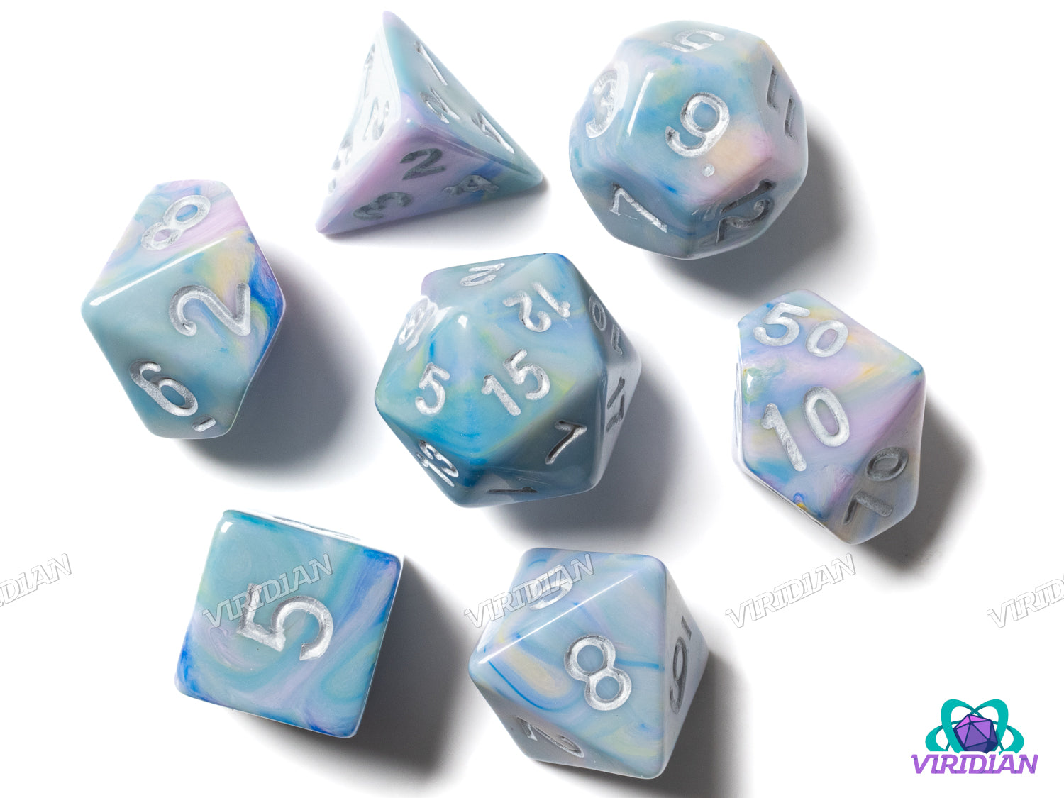 Skystrike | Acrylic Polyhedral Dice (7)