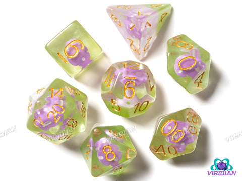 It's Mushroom'in Time! | Resin Polyhedral Dice (7)