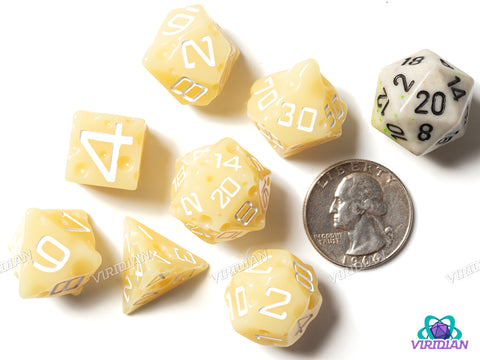 Swiss Cheese | Dice, Cream-Colored w Swiss 