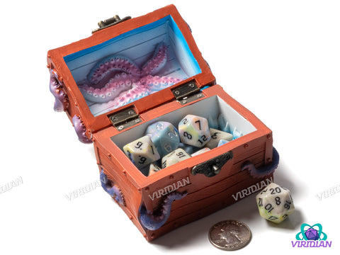 Octopus Dice Chest | Treasure Box | Dice Storage Accessory