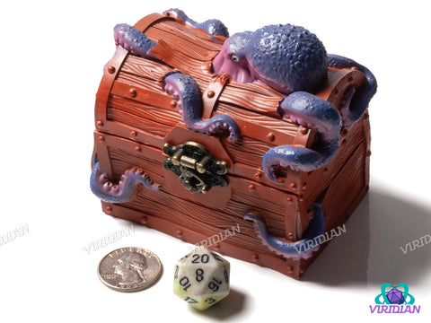 Octopus Dice Chest | Treasure Box | Dice Storage Accessory