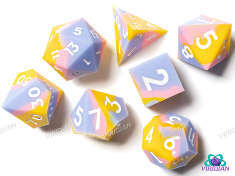 Tux's Beach Party Silicone | Silicone Polyhedral Dice (7)
