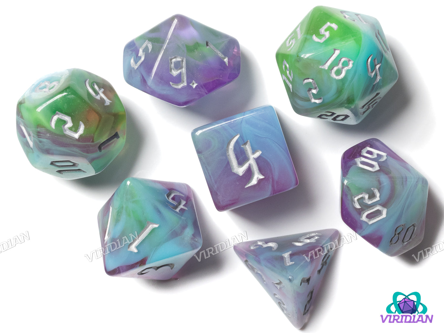 Icewind Trails | Polyhedral Dice Set (7)