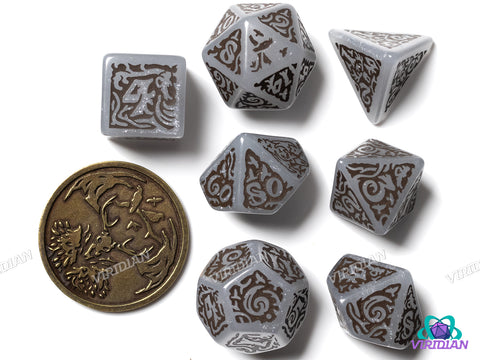 The Witcher: Leshen - The Shapeshifter | Acrylic Polyhedral Dice Set (7)