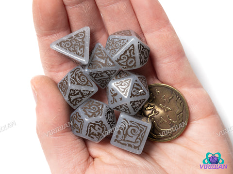 The Witcher: Leshen - The Shapeshifter | Acrylic Polyhedral Dice Set (7)