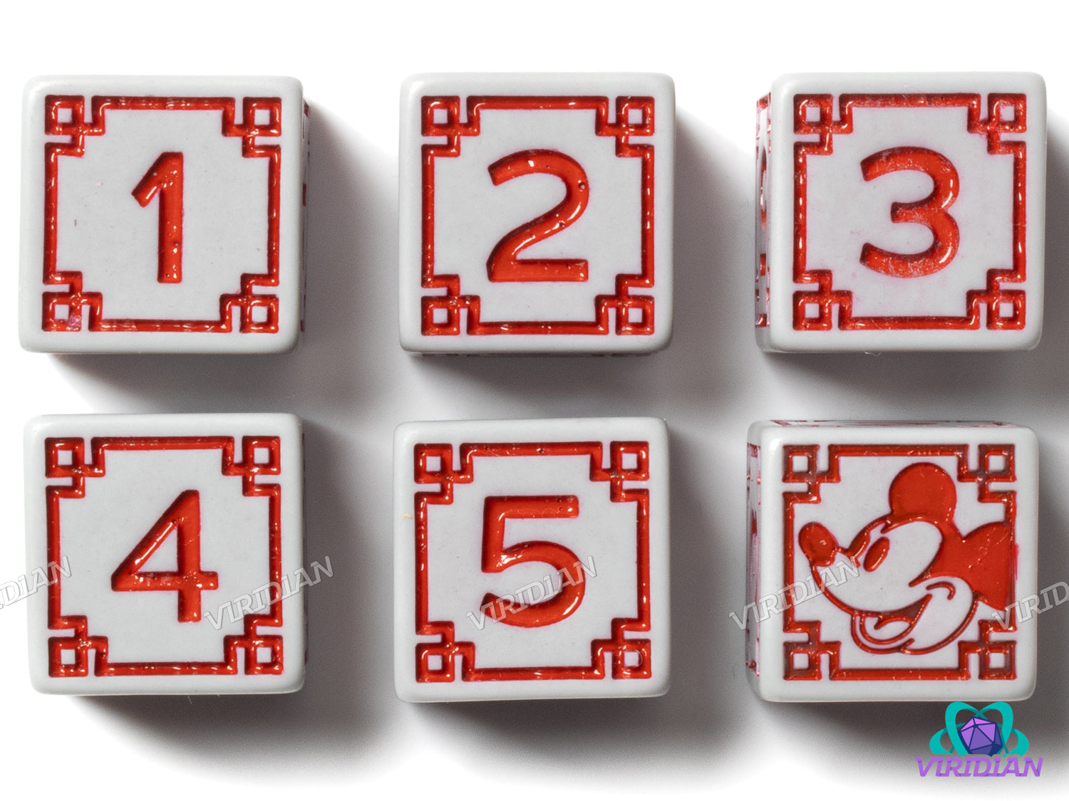 Riverboat Mouse Captain D6 Set (Gray & Red) (6) | 1928 Cartoon: 