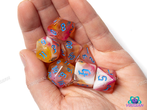 Tulip Appeal | Acrylic Polyhedral Dice (7)