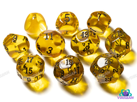 Honey Odd-Numbered Set (Odds & Strange Dice) | (10) Piece Acrylic Set