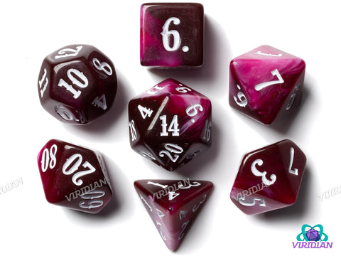 Western: The Red Bandits | Resin Polyhedral Dice (7)