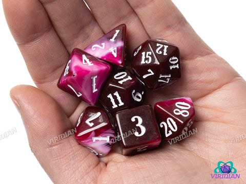 Western: The Red Bandits | Resin Polyhedral Dice (7)