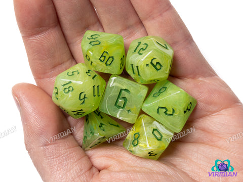 Acid Breath | Resin Polyhedral Dice (7)