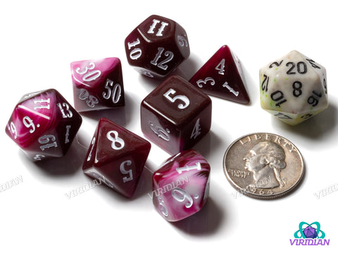 Western: The Red Bandits | Resin Polyhedral Dice (7)