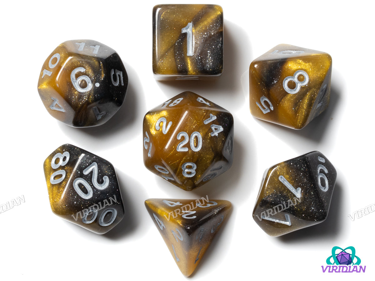 The Monarchhhh | Acrylic Polyhedral Dice (7)