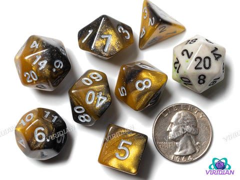The Monarchhhh | Acrylic Polyhedral Dice (7)