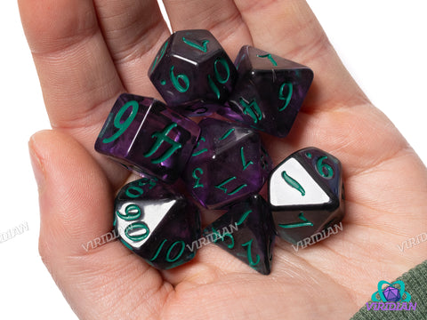 Witch's Revenge | Resin Polyhedral Dice (7)