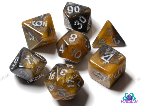 The Monarchhhh | Acrylic Polyhedral Dice (7)