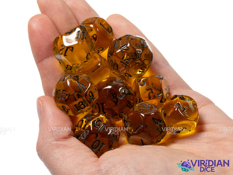 Honey Odd-Numbered Set (Odds & Strange Dice) | (10) Piece Acrylic Set