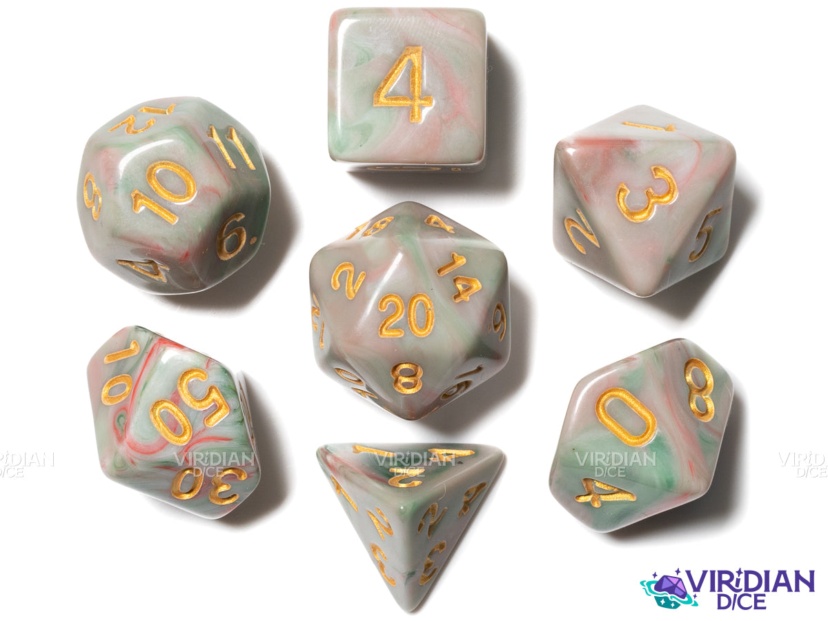 The Roaring 70s | Acrylic Polyhedral Dice (7)