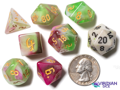 Wizard Yogurt | Acrylic Polyhedral Dice (7)