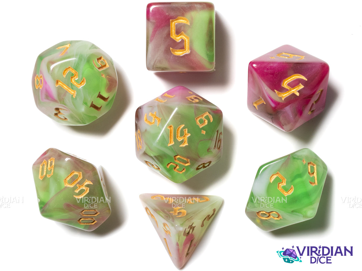 Wizard Yogurt | Acrylic Polyhedral Dice (7)