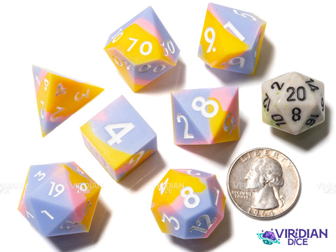 Tux's Beach Party Silicone | Silicone Polyhedral Dice (7)