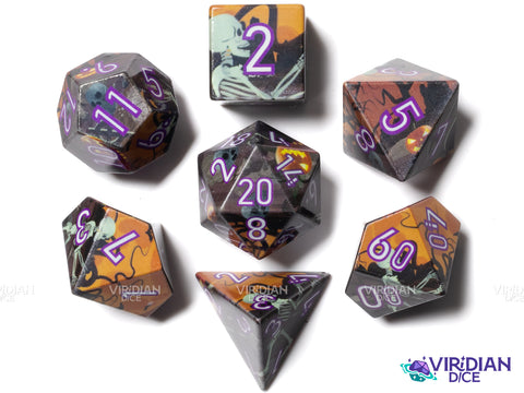 Halloween Print (B-Grade) | Acrylic Polyhedral Dice (7)