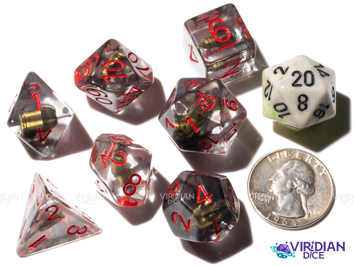 It's High Noon | Clear with Western-Themed Faux Bullet Charm Inside, B ...