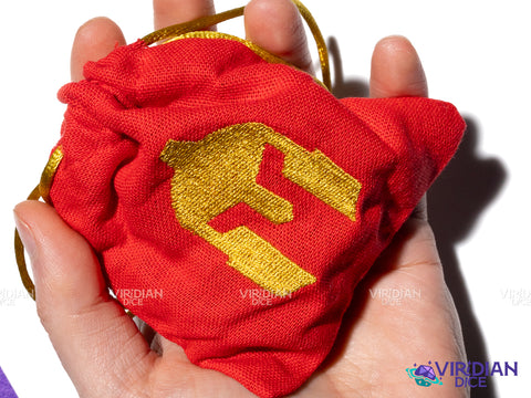 Superiority Dice | Gyld Specialty Fighter/Battlemaster Dice | Acrylic Dice (17 + Bag)
