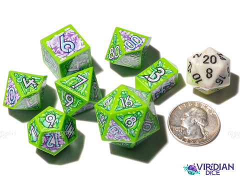 Stealth Stash | Daggers, Poison, Heists, Locks, Rogues/Thieves, Full-Color Full-Print | Botch | Acrylic Dice Set (7) (Copy)