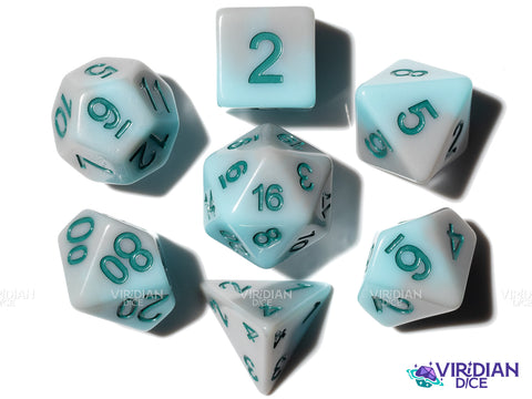 Beachfront Garrison | Resin Polyhedral Dice (7)