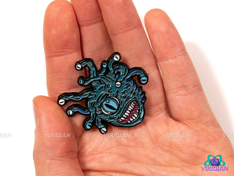 Pin Pals: Beholder (B-Grade) | Metal Enamel Lapel Pin | D&D-esque, Dnd, Fantasy Art | (1) Enamel Pin