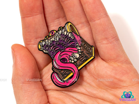 Pin Pals: Mimic (B-Grade) | Metal Enamel Lapel Pin | D&D-esque, Dnd, Fantasy Art | (1) Enamel Pin