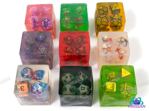 Tux's 98% Curse-Free Gelatinous Dice Soap | Handmade Bar with Mystery Dice Set Inside | (1) Cube (4oz Soap, 1oz dice) | Made in Syracuse, NY