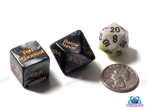 Adult Non-Martial Arts Dice Set (D10 & D6)