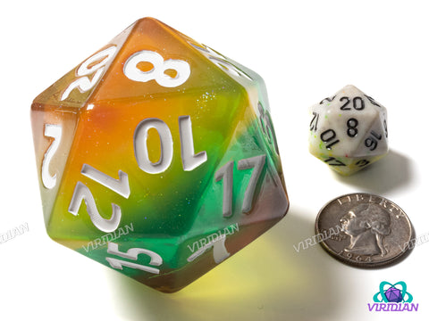 Rainbow Layered Titan D20