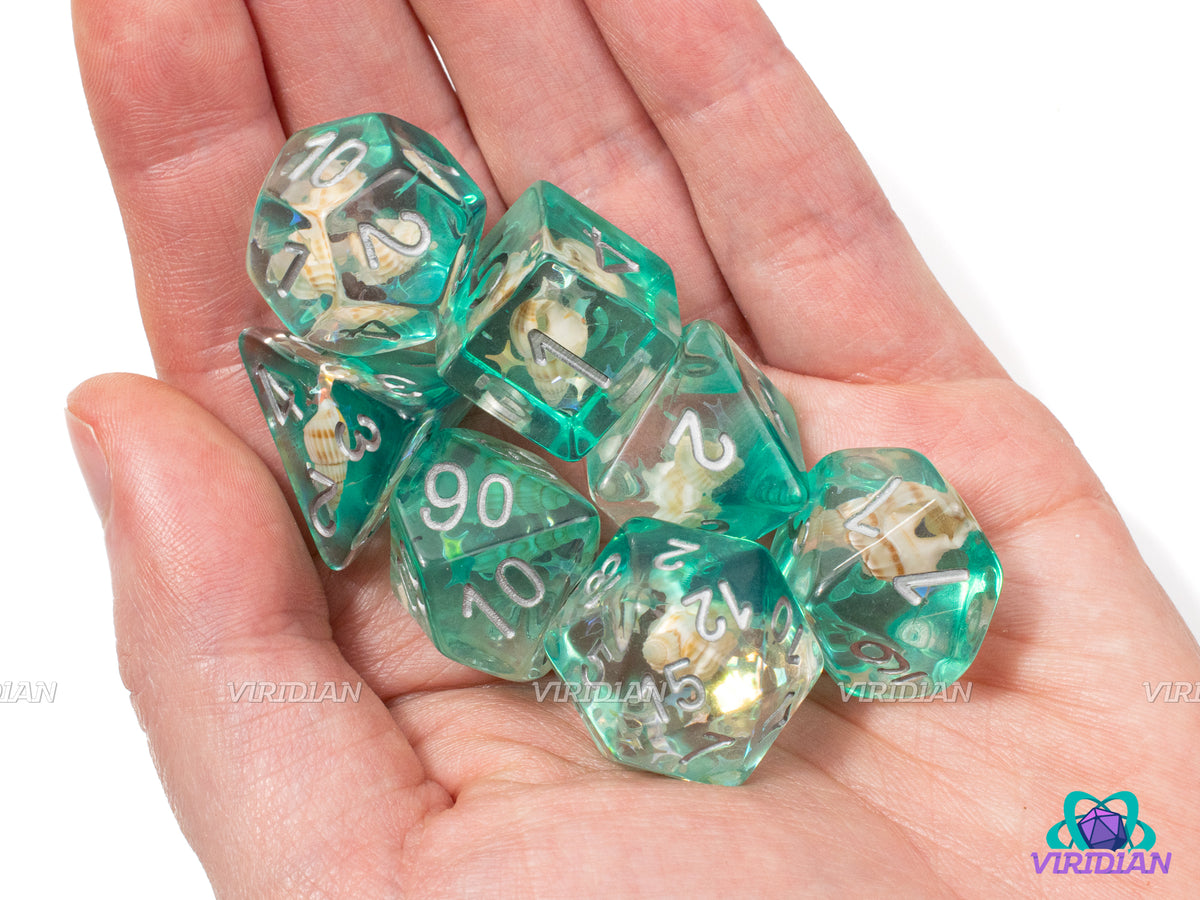 Island Breeze | Sea Shell, Conch, Turquoise/Teal Translucent & Clear ...