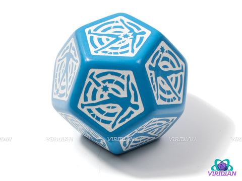 Hit Location Die | Giant (30mm) 12-Sided Random Body-Part Generator Di ...