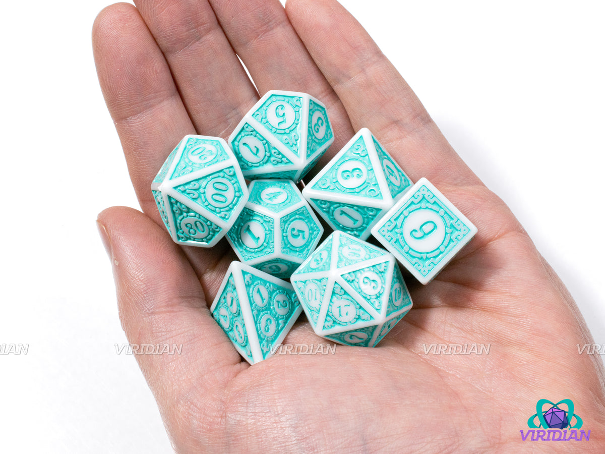 Yellow Mountain Imports, Set Dadi Poliedrici Multicolori Per Giochi Di - Foto 4