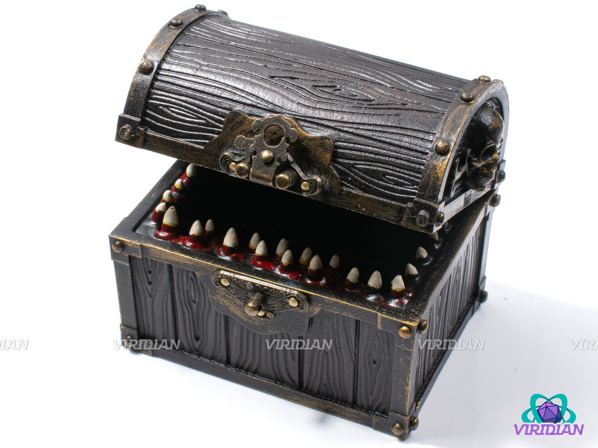 Mimic Dice Box | Treasure Chest Style Dice Storage Accessory – Viridian ...